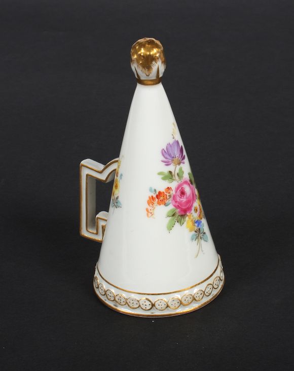 Bonhams A Meissen candle snuffer Mid 19th Century.