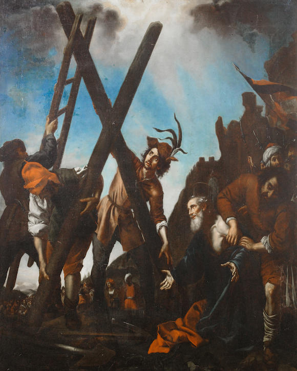 Bonhams : After Carlo Dolci, 19th Century The Martyrdom of Saint Andrew