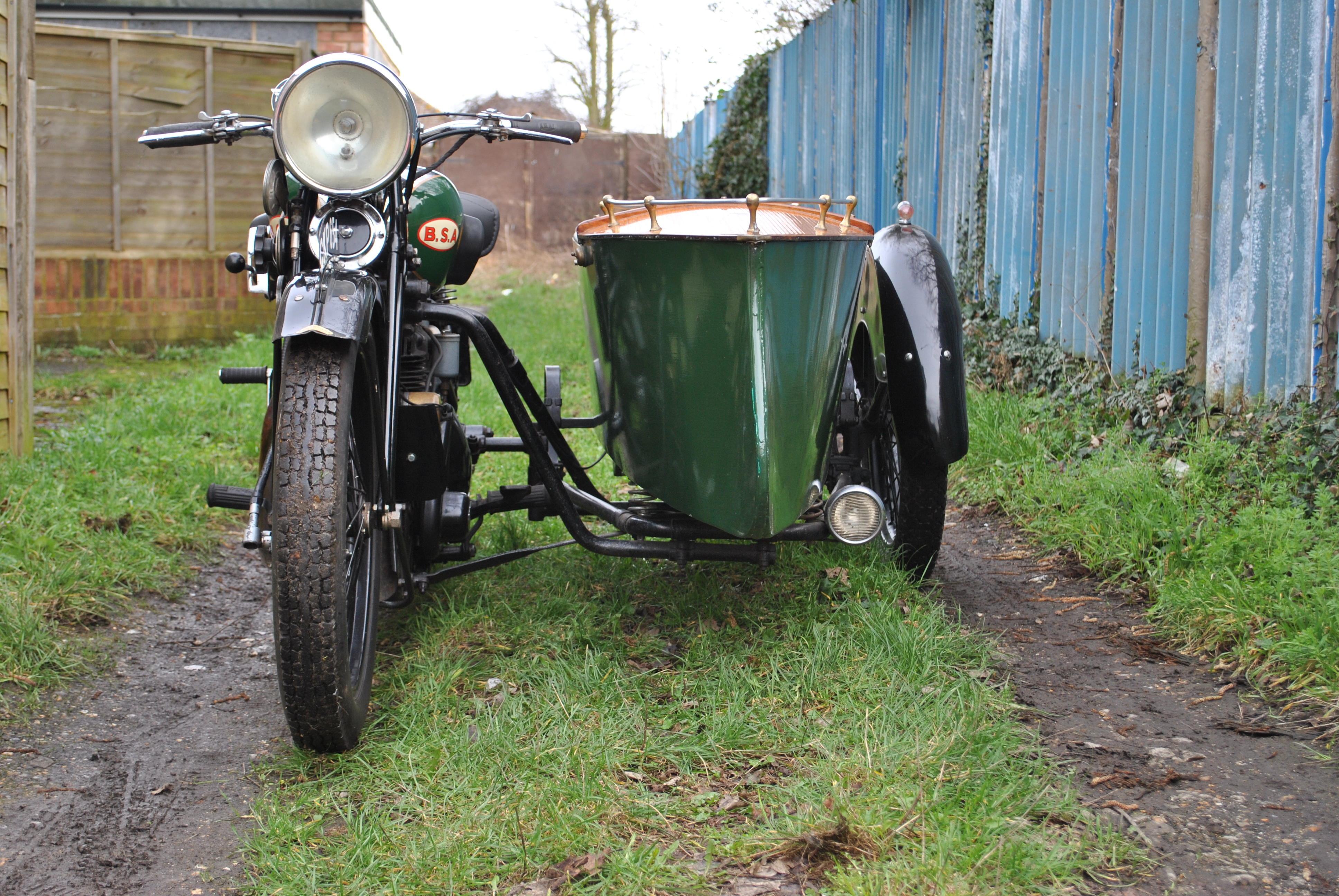 Bonhams Cars : 1936 BSA 348cc Model R17 Motorcycle