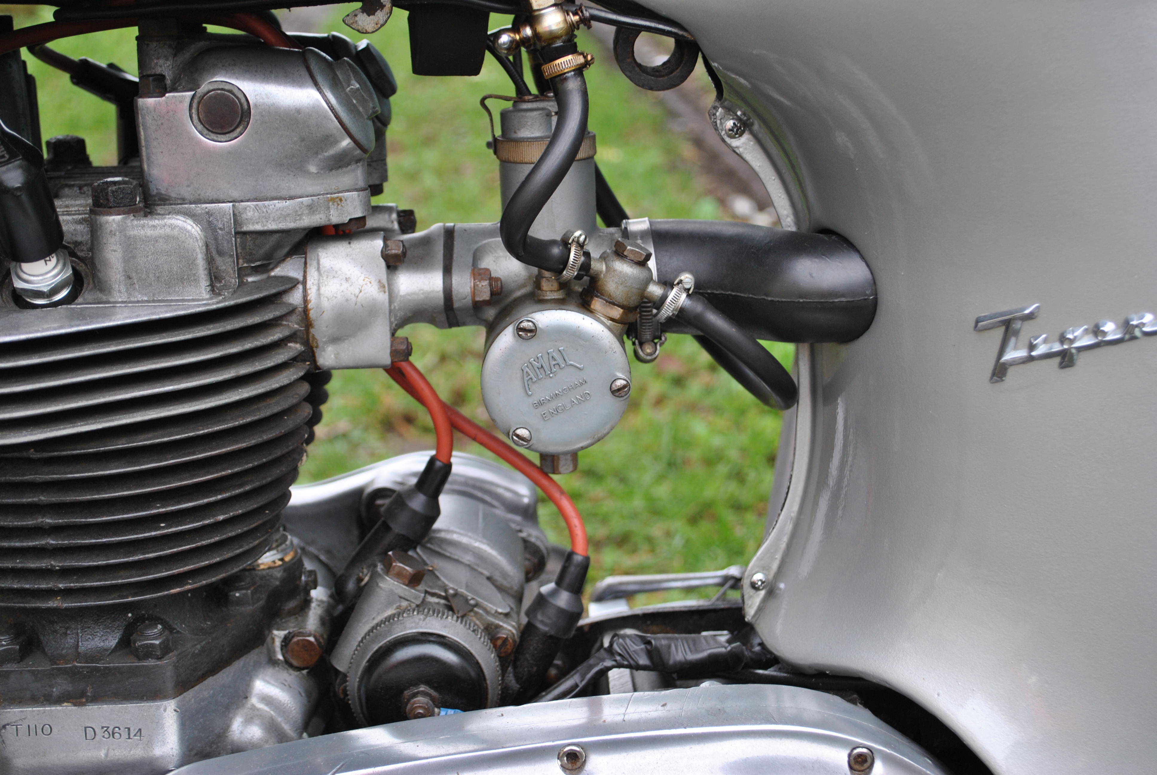 Bonhams Cars : 1960 Triumph 649cc Tiger 110 Frame no. D3614