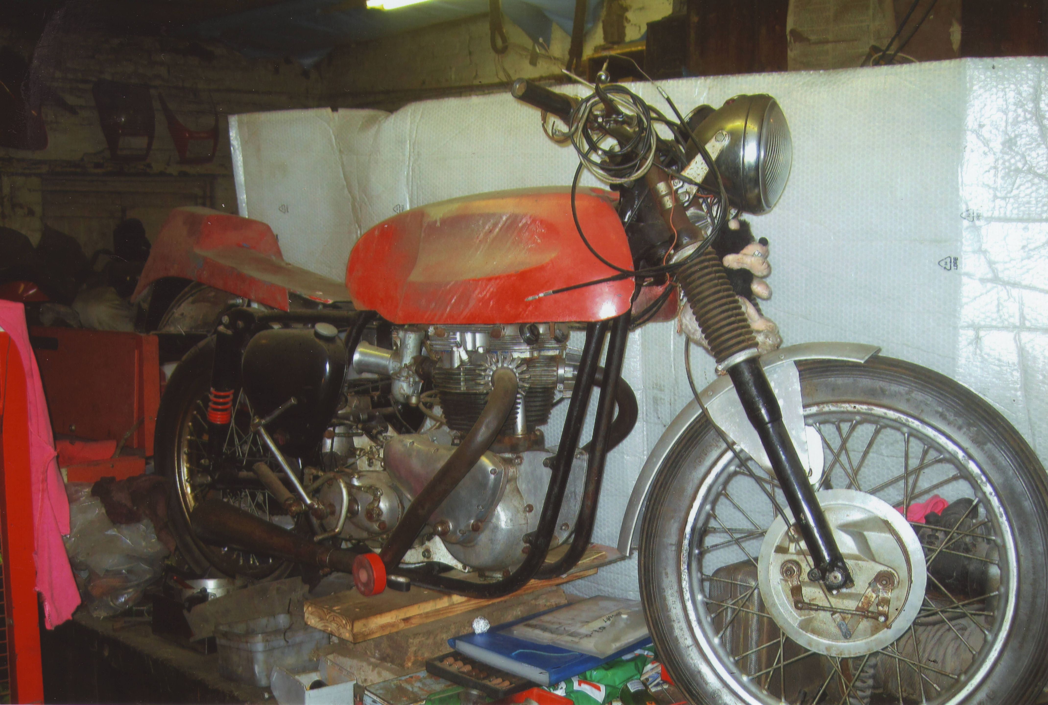 Bonhams Cars : c.1961 TriBSA Café Racer Project Engine no. T120R D12983