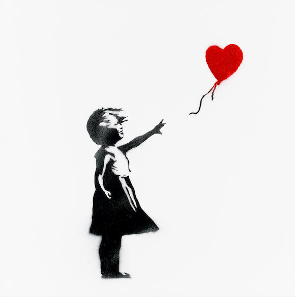 Bonhams : Banksy (British, born 1975) 'Balloon Girl', 2003