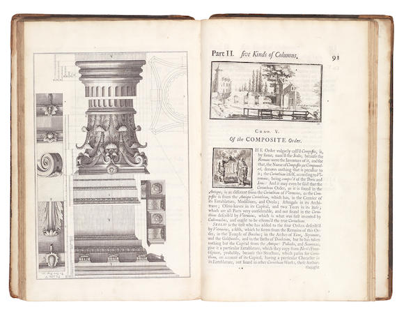 Bonhams : PERRAULT (CLAUDE) A Treatise of the Five Orders of Columns in ...