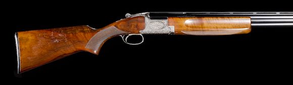 Bonhams : A 12-bore single-trigger over-and-under ejector gun by F.N ...