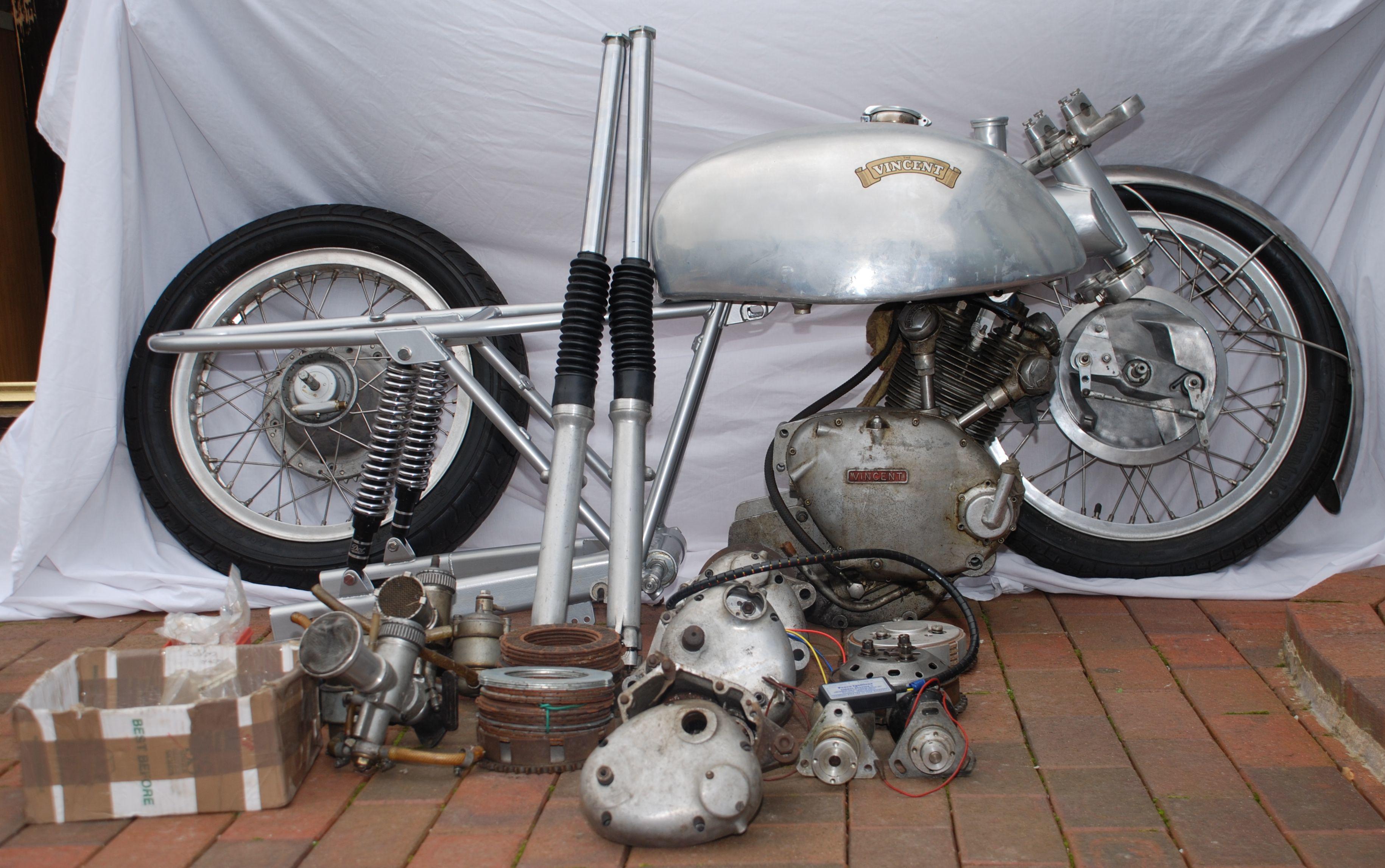 vincent motorcycle engine