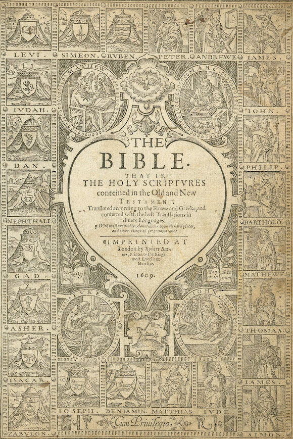 Ols Scriptures Bonhams : BIBLE, in English, Geneva version The Bible. That is the Holy ...