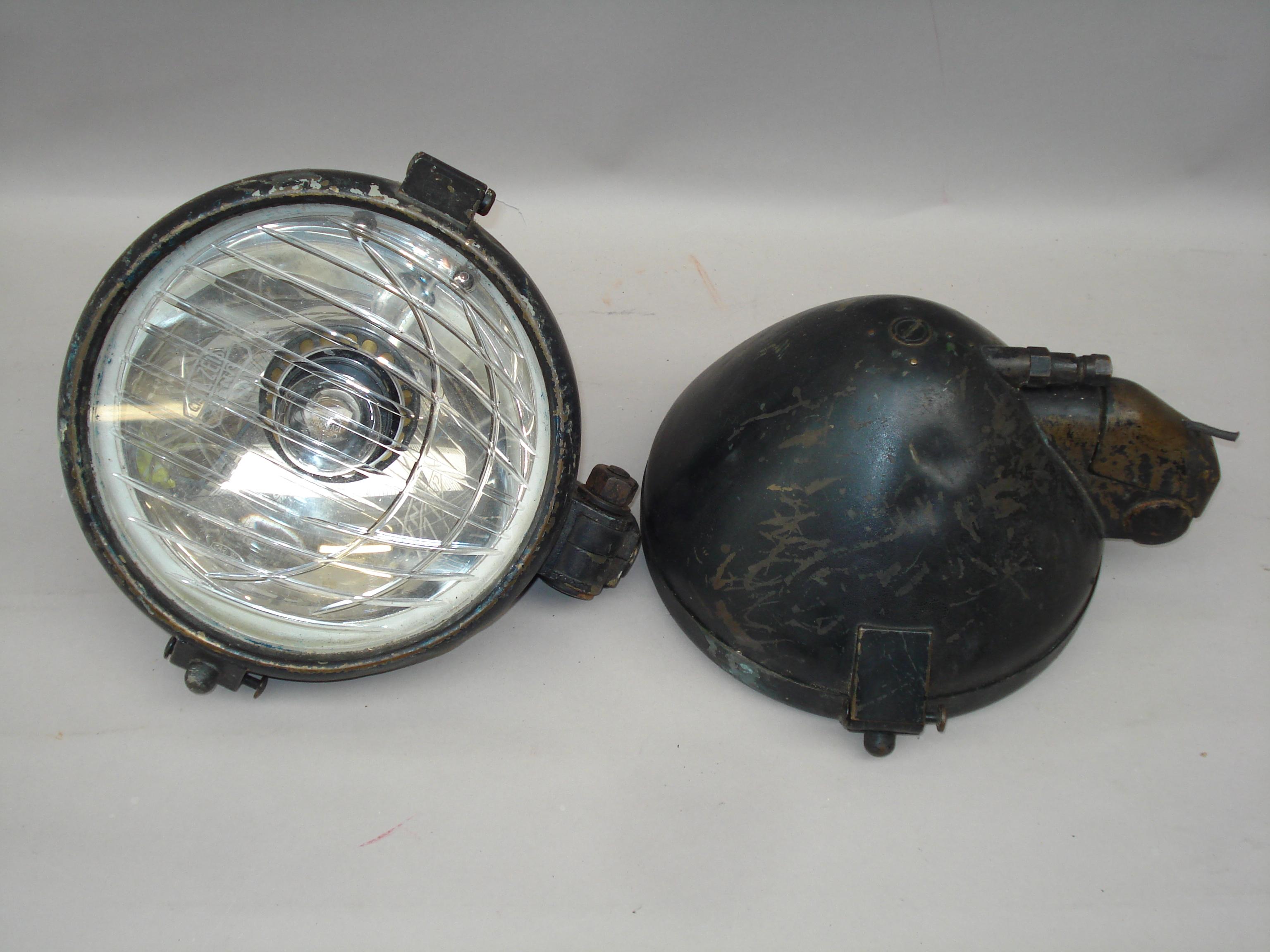 Bonhams Cars A pair of Zeiss headlamps,