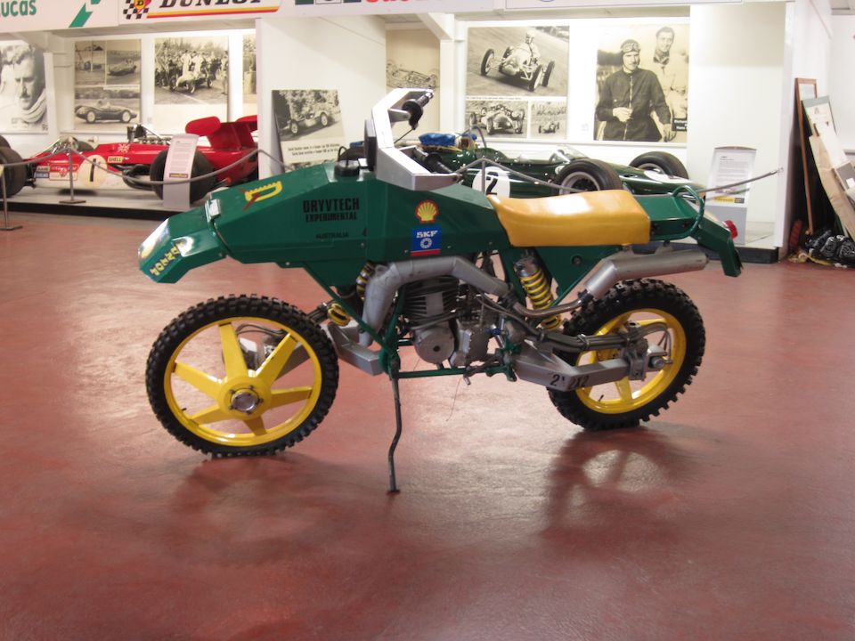Bonhams 1990 Drysdale 'Dryvtech 2x2x2' Experimental TwoWheelDrive Motorcycle Engine no. DT3001