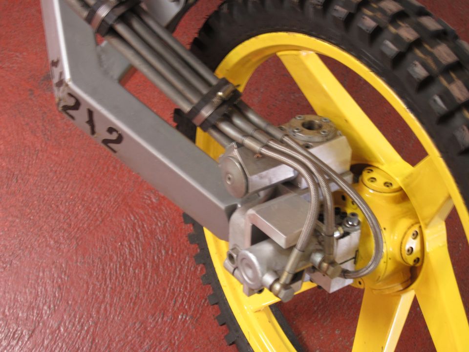 Bonhams 1990 Drysdale 'Dryvtech 2x2x2' Experimental TwoWheelDrive Motorcycle Engine no. DT3001