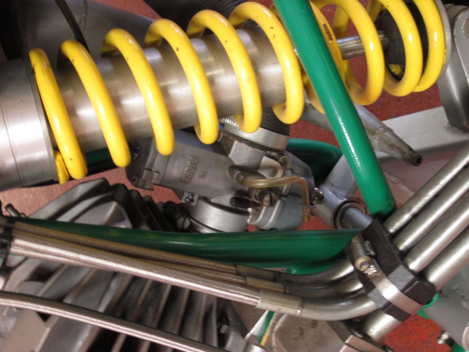 Bonhams 1990 Drysdale 'Dryvtech 2x2x2' Experimental TwoWheelDrive Motorcycle Engine no. DT3001