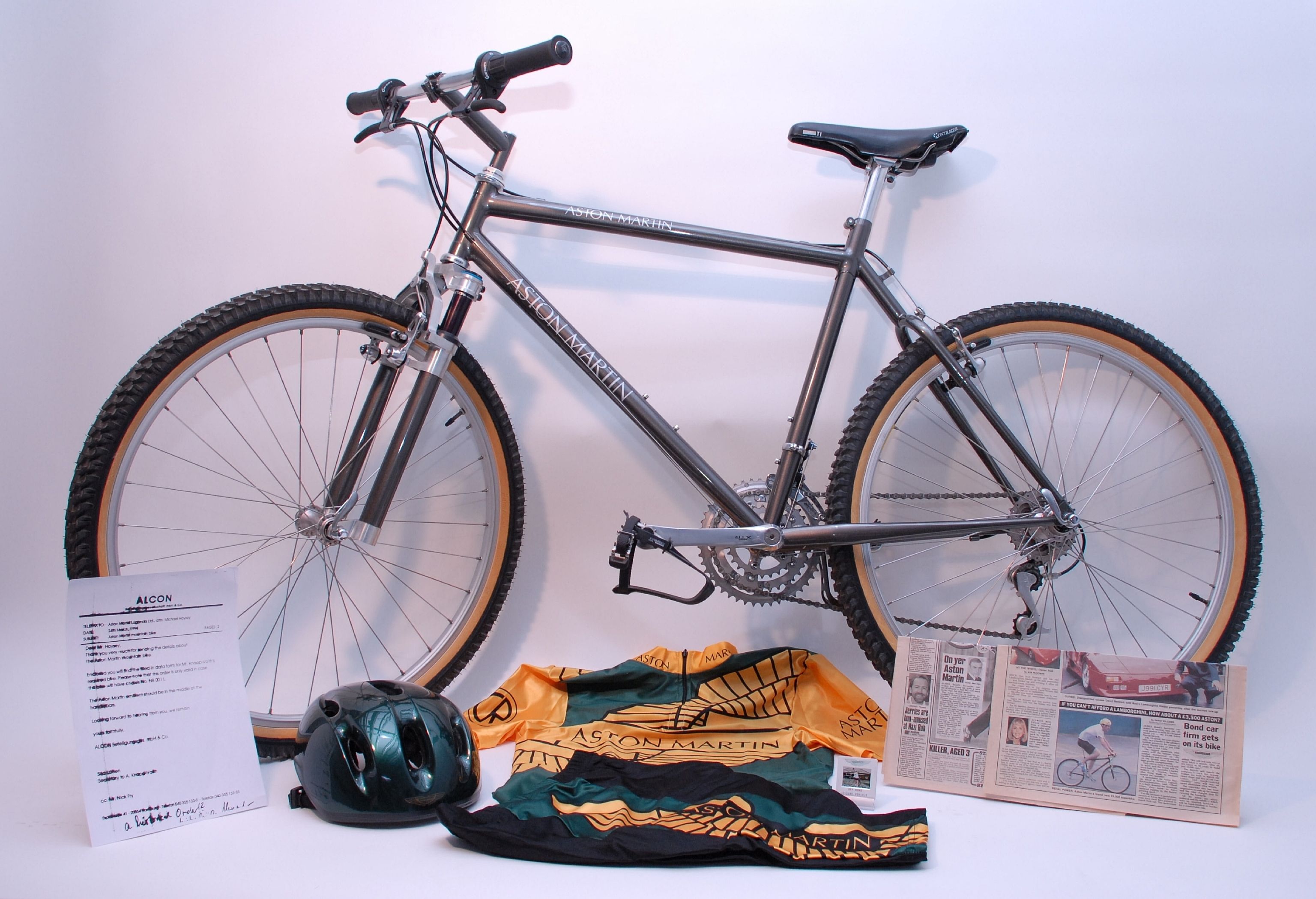 Bonhams Cars Original 1994 Aston Martin bicycle,