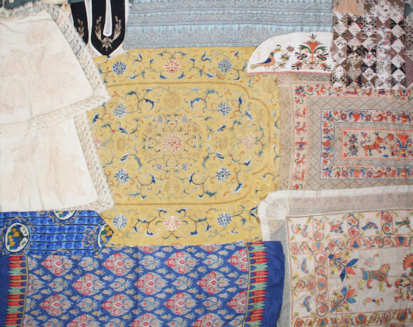 Bonhams : A group of mixed textiles