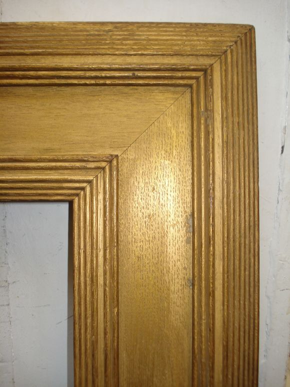 Bonhams : An English late 19th Century gilded oak Whistler frame