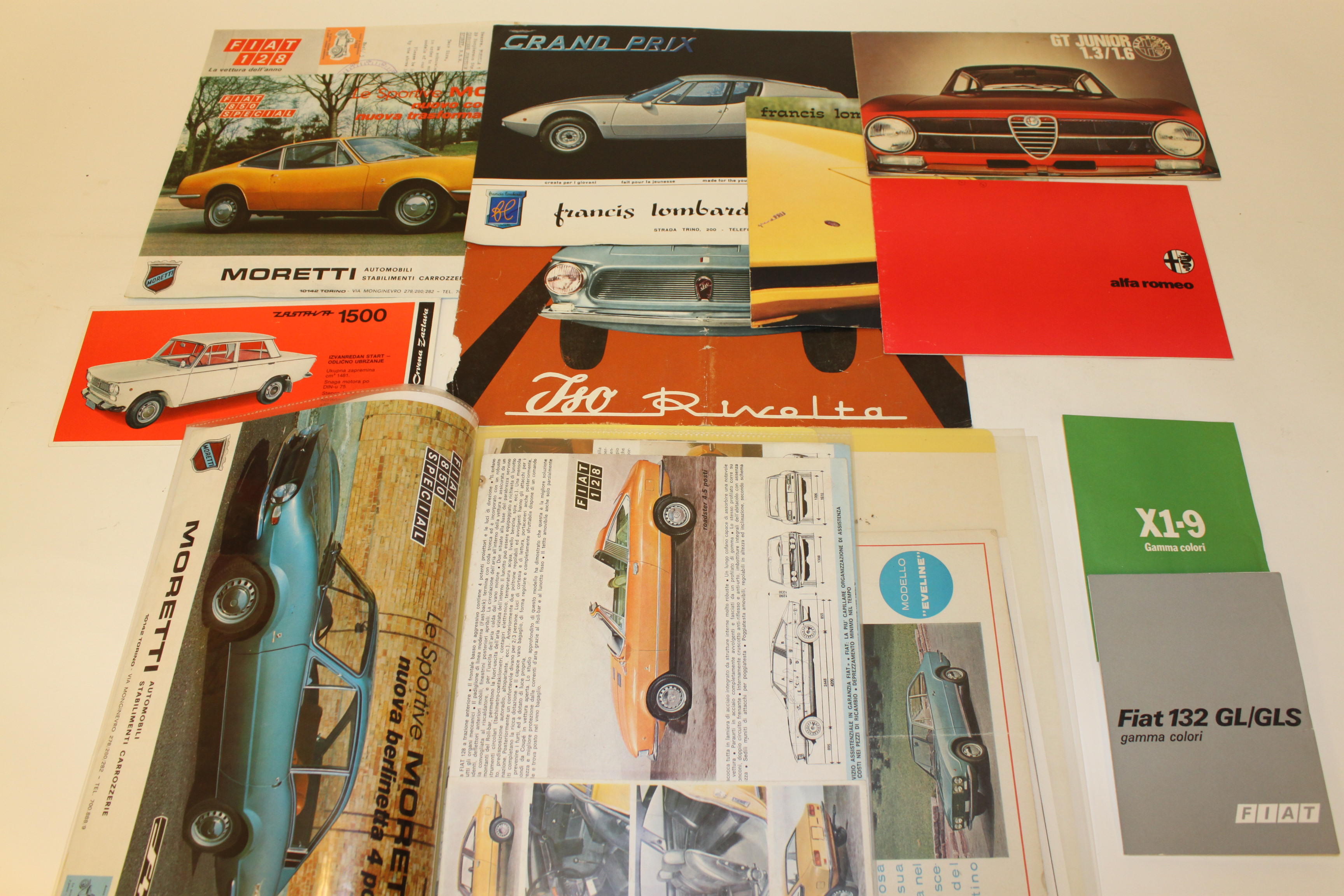 Bonhams Cars : A collection of factory and dealer brochures relating to ...