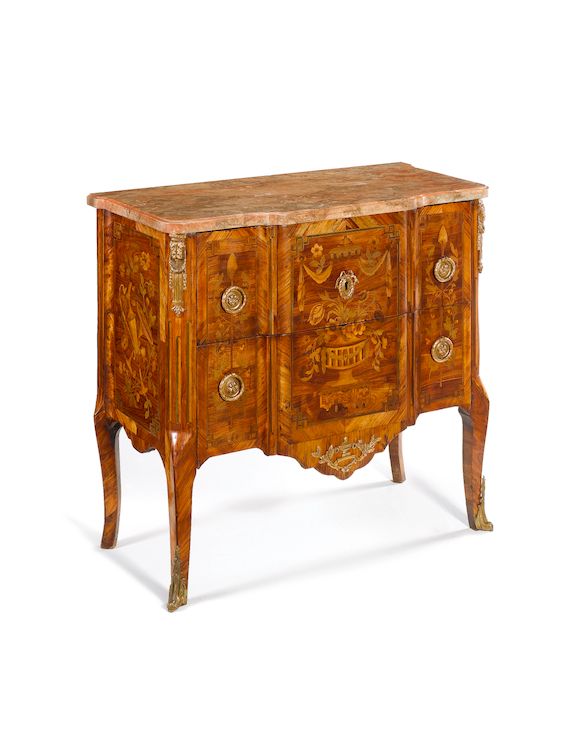 Bonhams : A French 18th century style ormolu-mounted kingwood ...