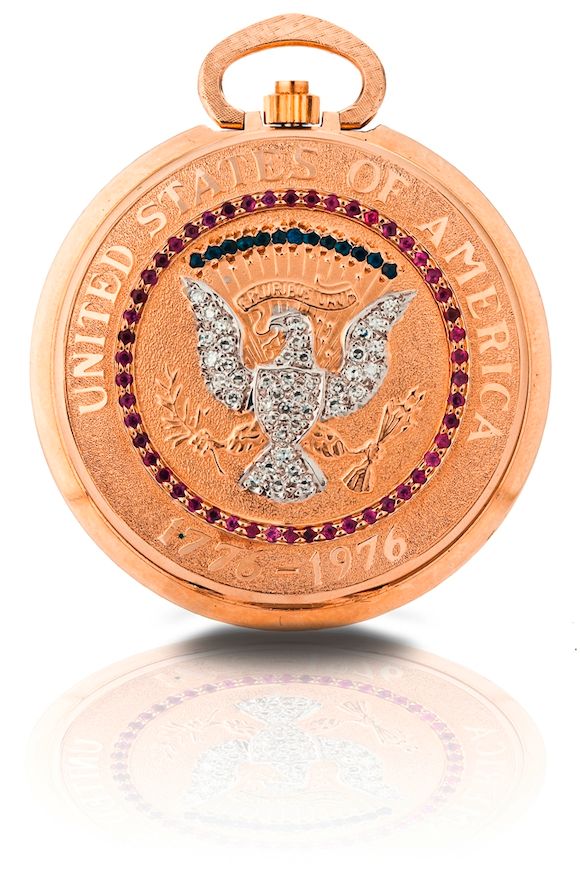 Bonhams : Longines. A fine and rare limited edition hunter case 14ct ...