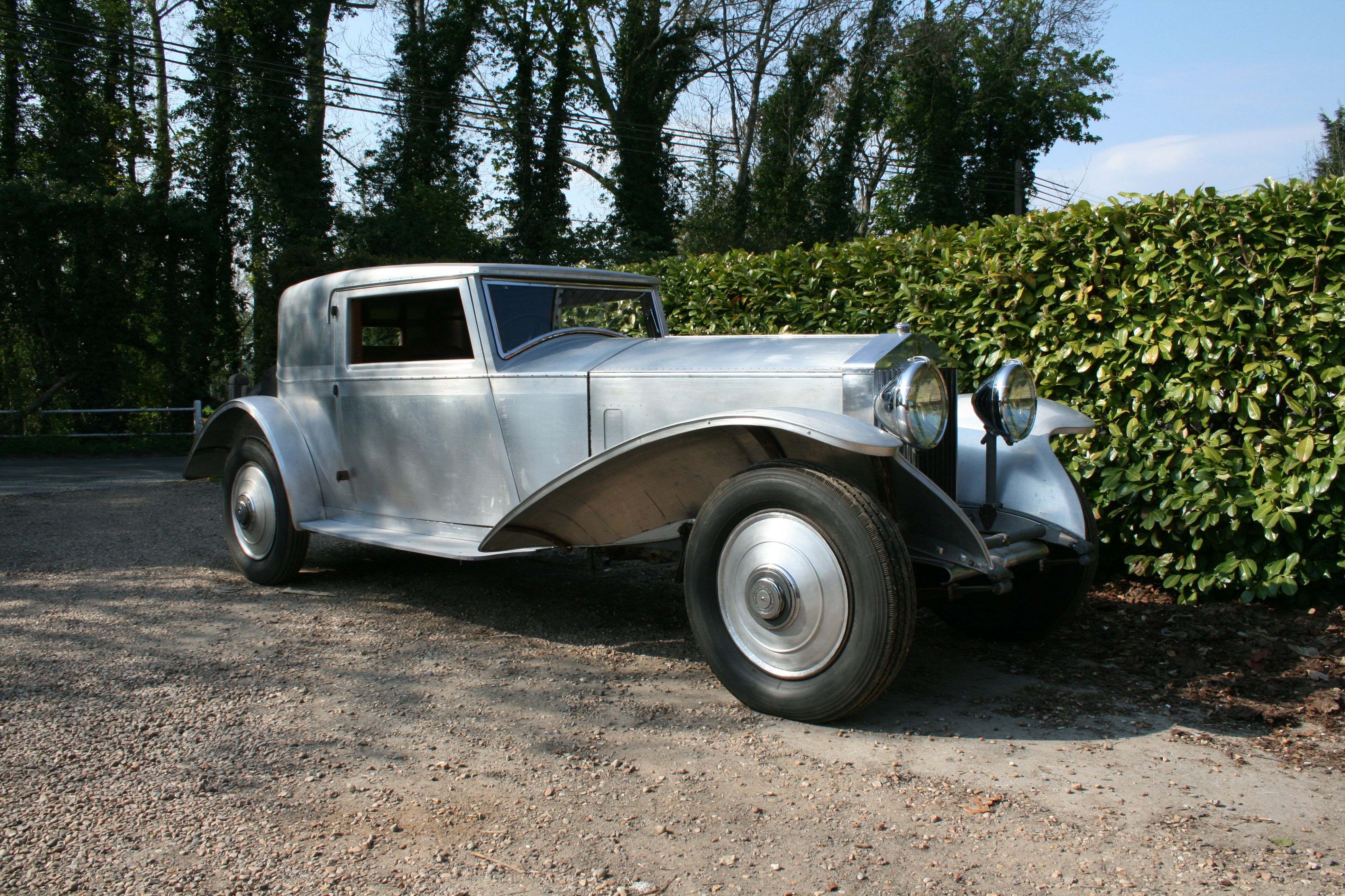 Miniature Rolls Royce 1949 Fixed Head Coupe - Top Marques 1/43 - Gris Clair