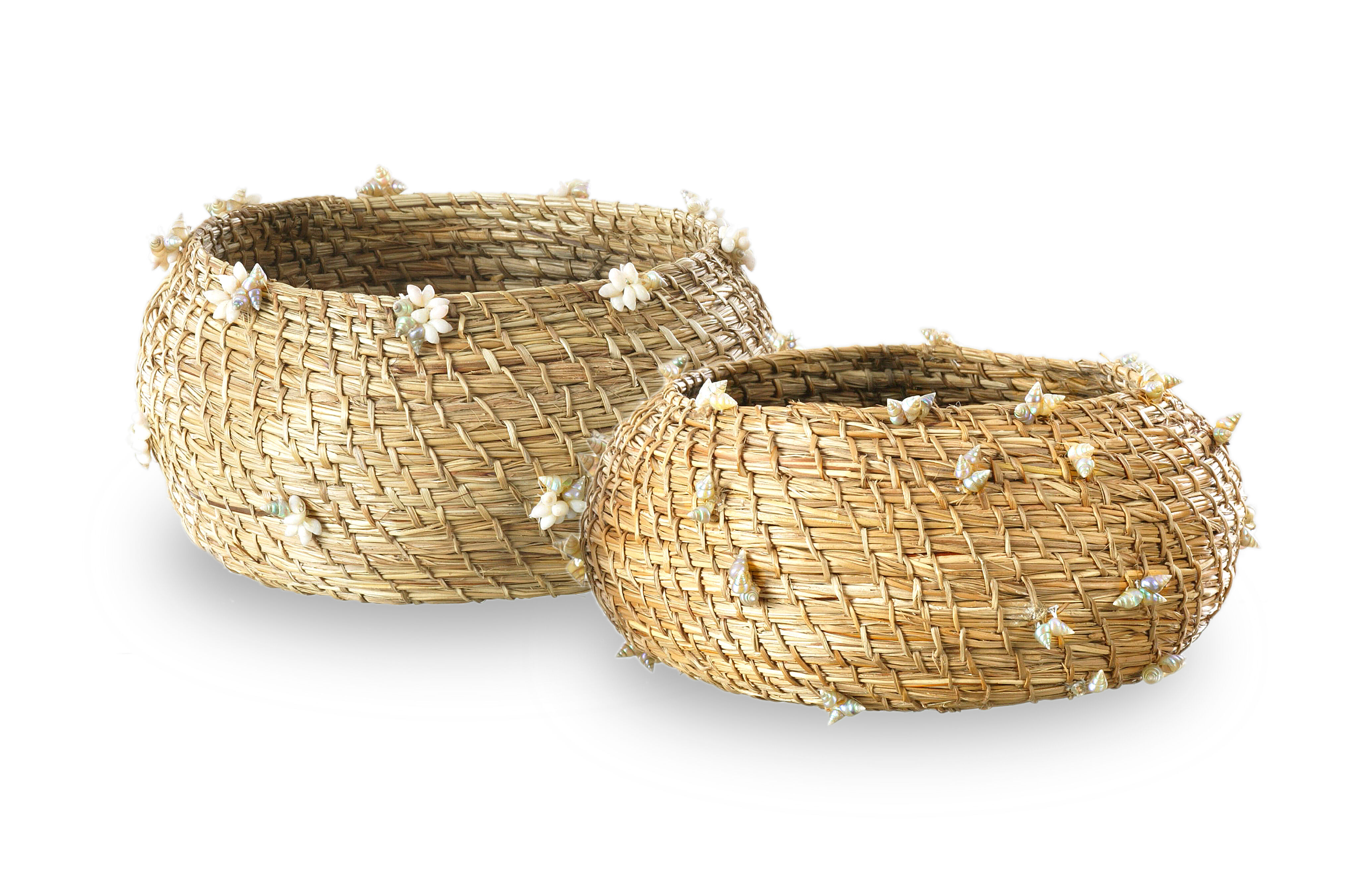 Two Woven Baskets