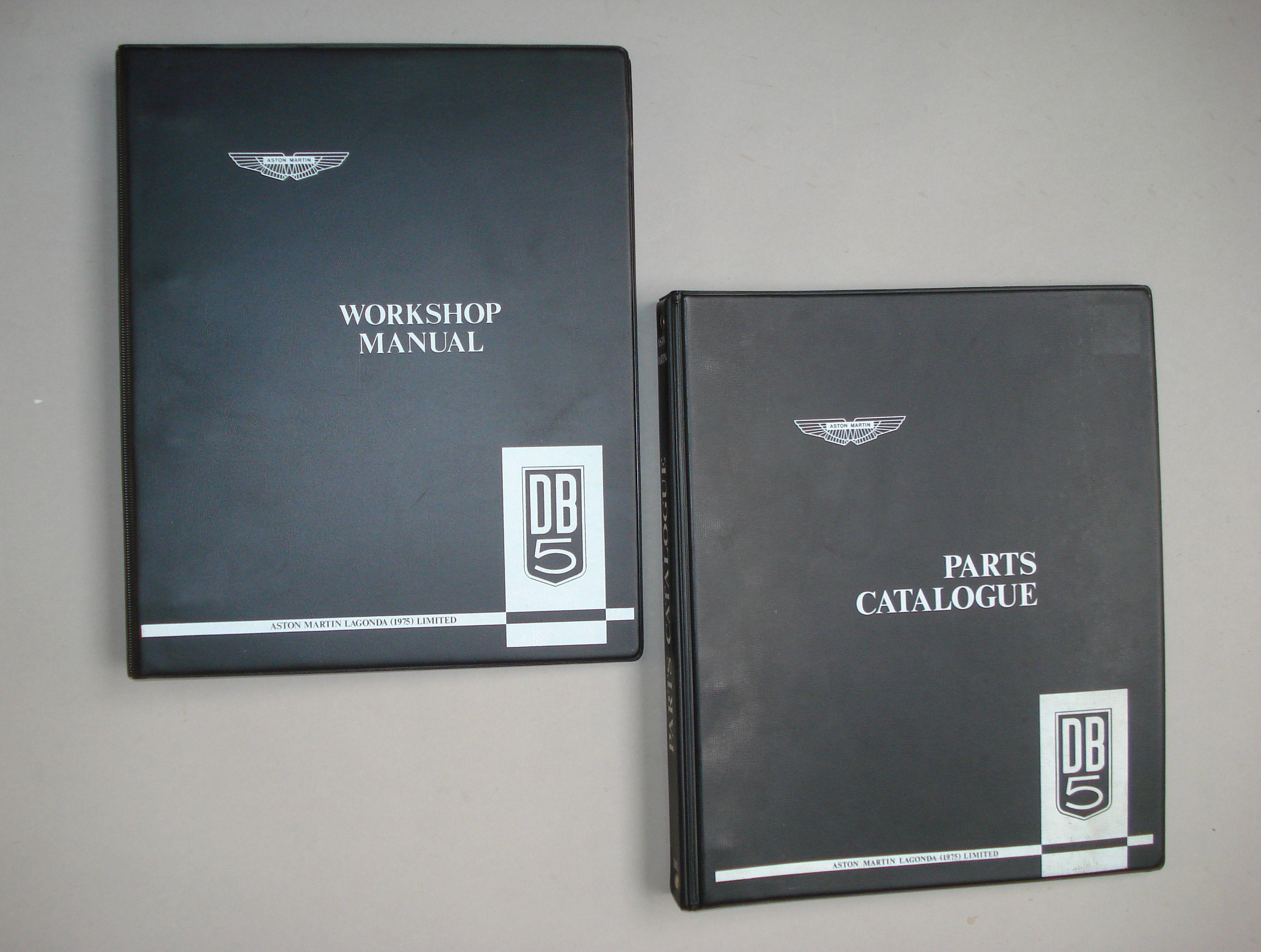 Bonhams Cars : Two items of Aston Martin DB5 technical literature,