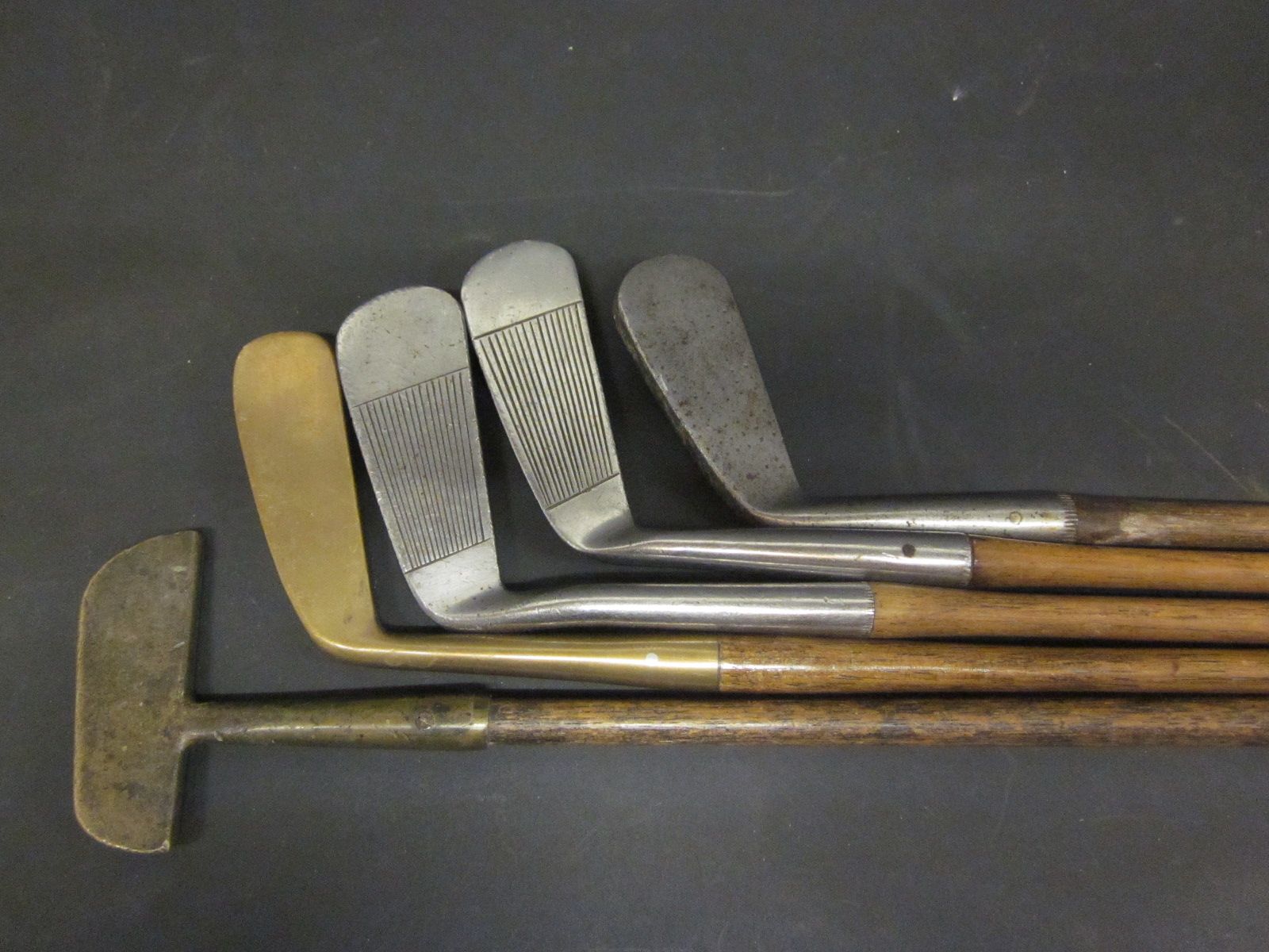 Bonhams An unusual brass headed croquet style putter circa 1900