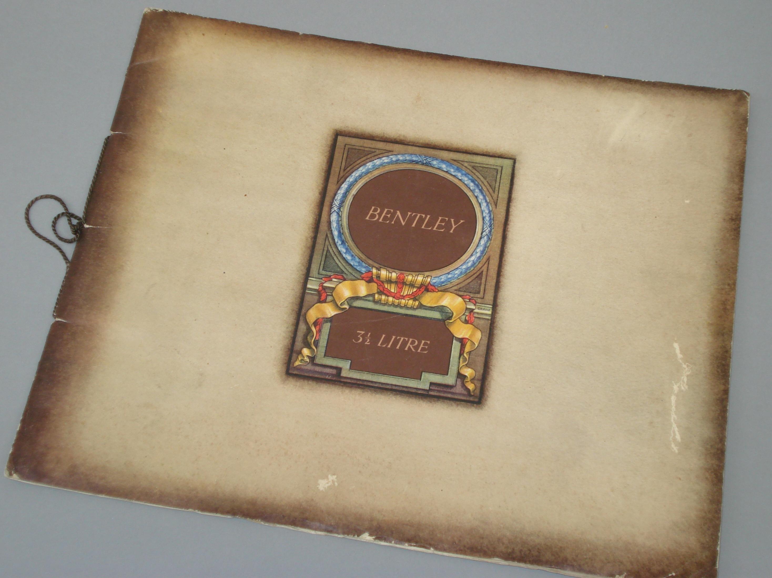 Bonhams Cars : A 1934 first edition full de luxe sales brochure,