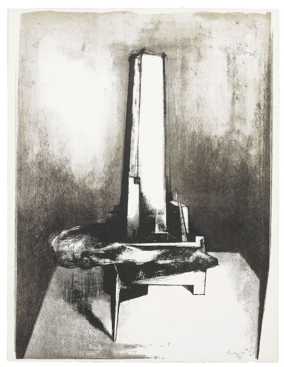 Bonhams : Reg Butler (British, 1913-1981) Girl; Tower Two lithographs ...