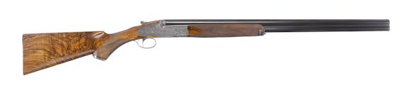 Bonhams : A fine Parravicini-engraved 20-bore (2¾in) single-trigger ...