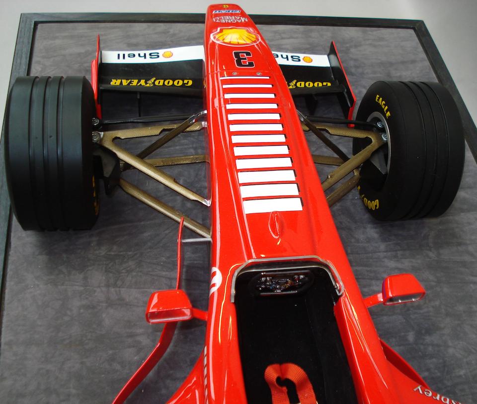 Bonhams A 1 5 Scale Promotional Model Of Michael Schumacher S 1998 Ferrari F300 F1 Race Car