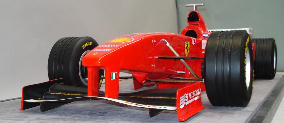 Bonhams A 1 5 Scale Promotional Model Of Michael Schumacher S 1998 Ferrari F300 F1 Race Car