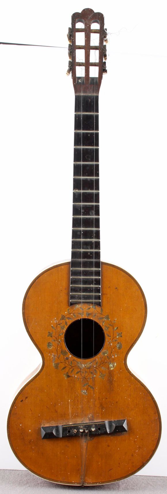 Bonhams A Classical six string guitar