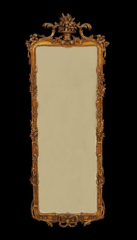 Bonhams : A pair of French late 19th century giltwood and composition ...