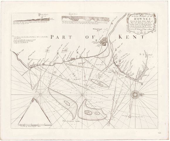 Bonhams : KENT - GOODWIN SANDS and THE DOWNS COLLINS (GREENVILLE) A ...