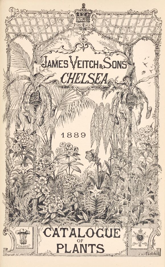 Bonhams VEITCH (JAMES & SONS) Catalogue of Plants, a run from 1880 to