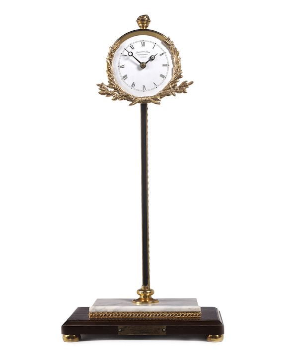 Bonhams A late 20th century limited edition brass cased rack