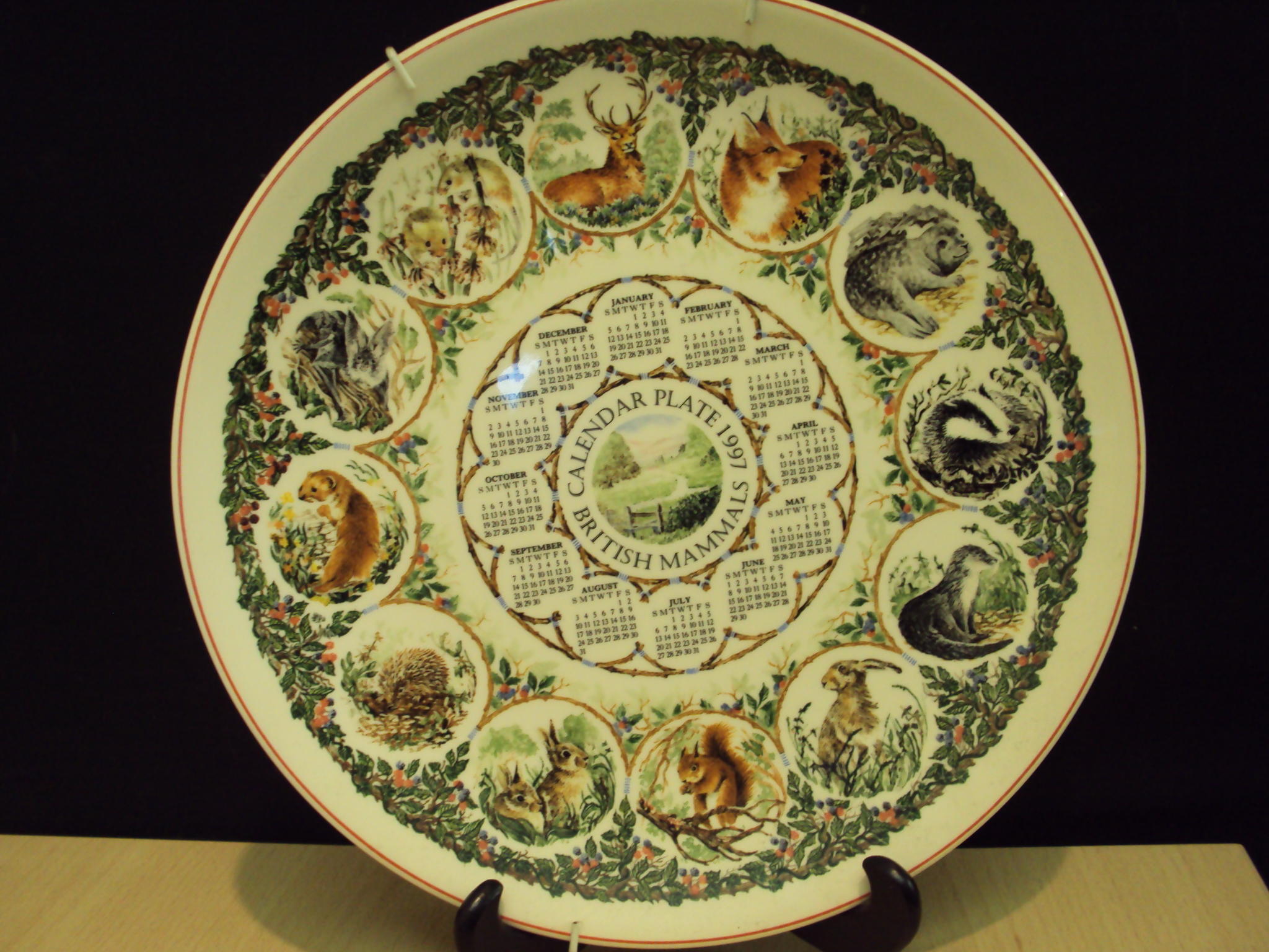 Bonhams : A collection of Wedgwood calendar plates