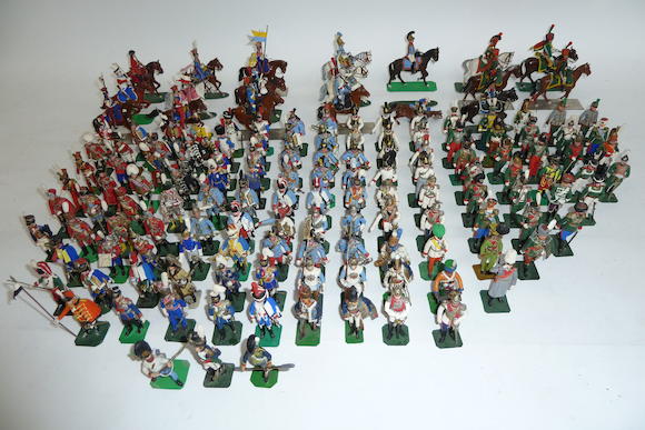 Bonhams : 54mm Cavalry Models with a few Personalities, Infantry and ...