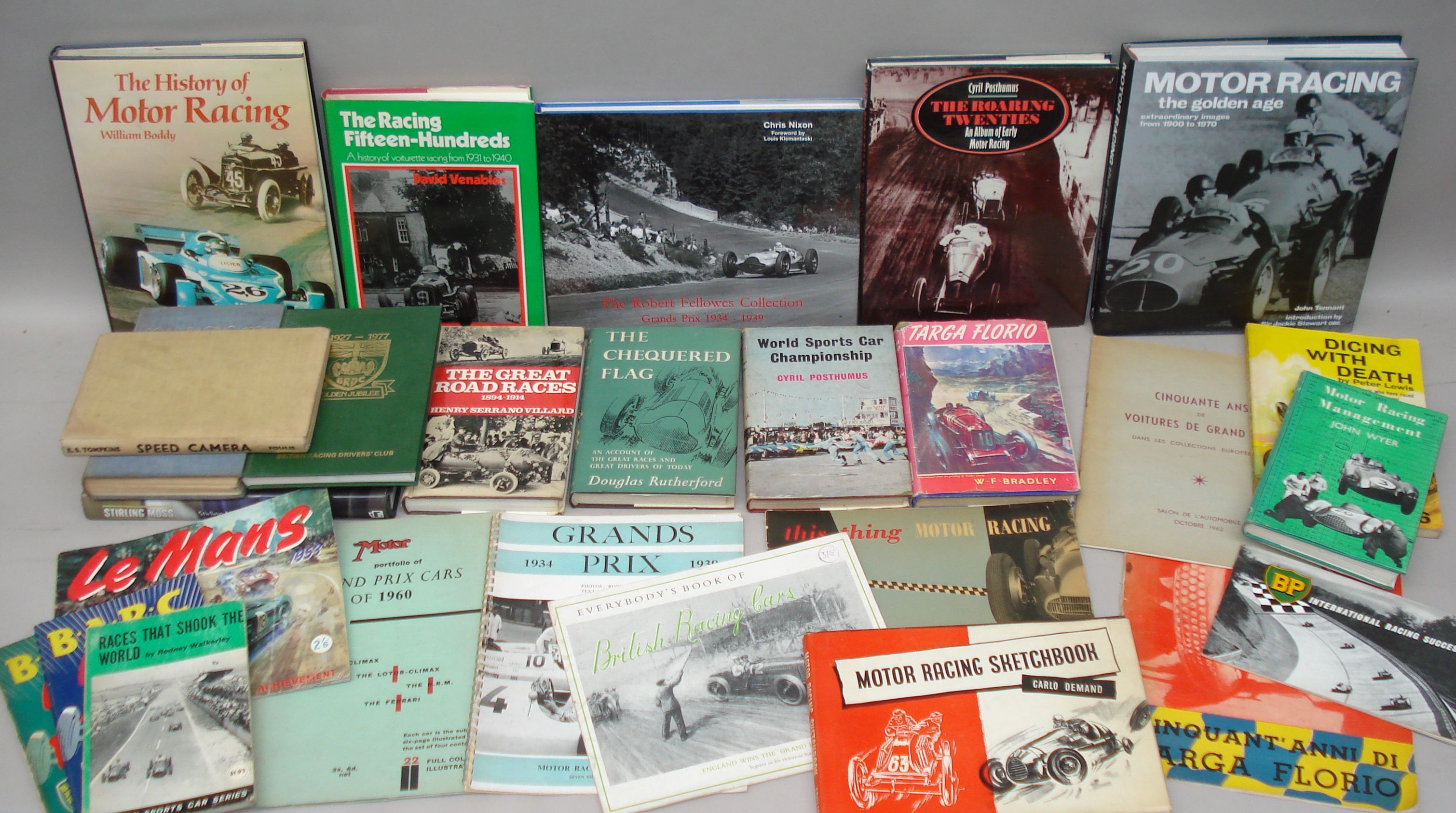 Bonhams Cars : Books relating to historic motor racing,