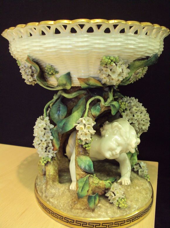 A Brown Westhead, Moore & Co. Pottery Part Dinner