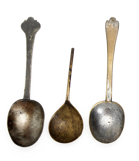 Bonhams : A late 17th Century trifid spoon