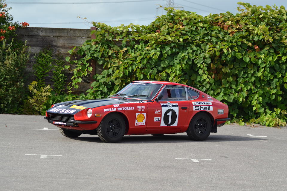 Bonhams Owned And Rallied By The Late Tony Fall Of Safety Devices C 1972 Datsun 240z Historic Rally Car