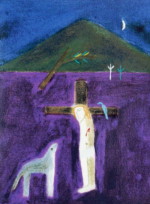 Bonhams craigie aitchison c b e r a british 1926 2009