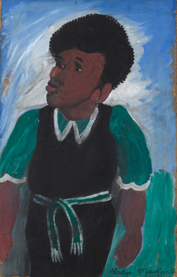 Bonhams : Gladys Mgudlandlu (South African, 1925-1979) The artist as a ...