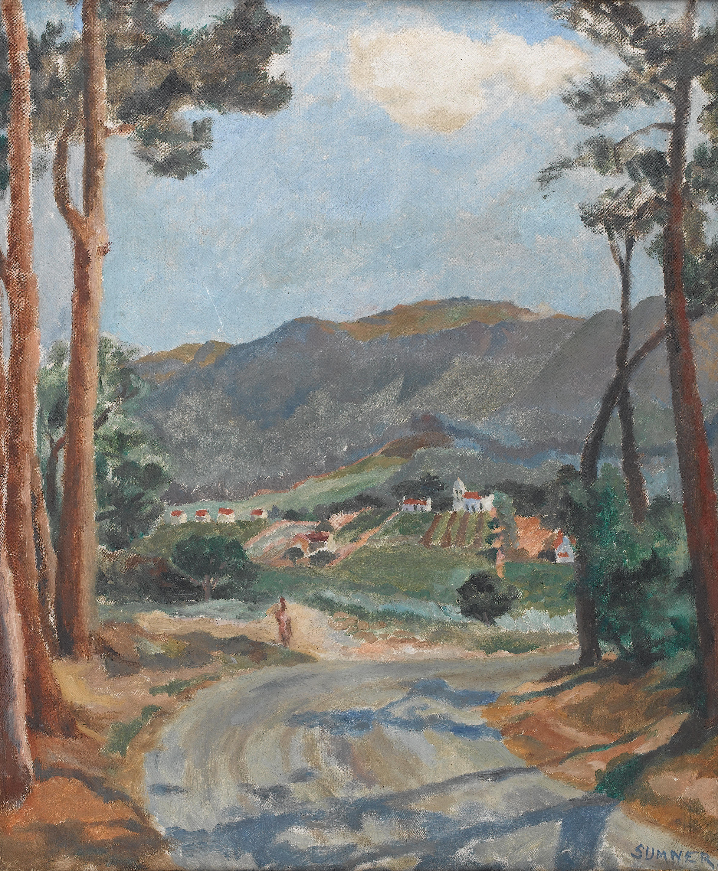 Bonhams : Maud Frances Eyston Sumner (South African, 1902-1985) Landscape