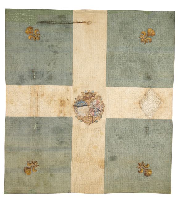 Bonhams : A Very Rare Flag Of The Dieppe Coastguard Militia
