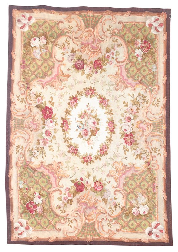 Bonhams An Aubusson carpet, France, circa 1880, 10 ft 7 in x 7 ft 5