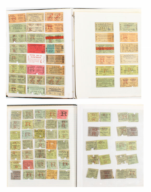 Lner Tickets Bonhams : A collection of LNER tickets