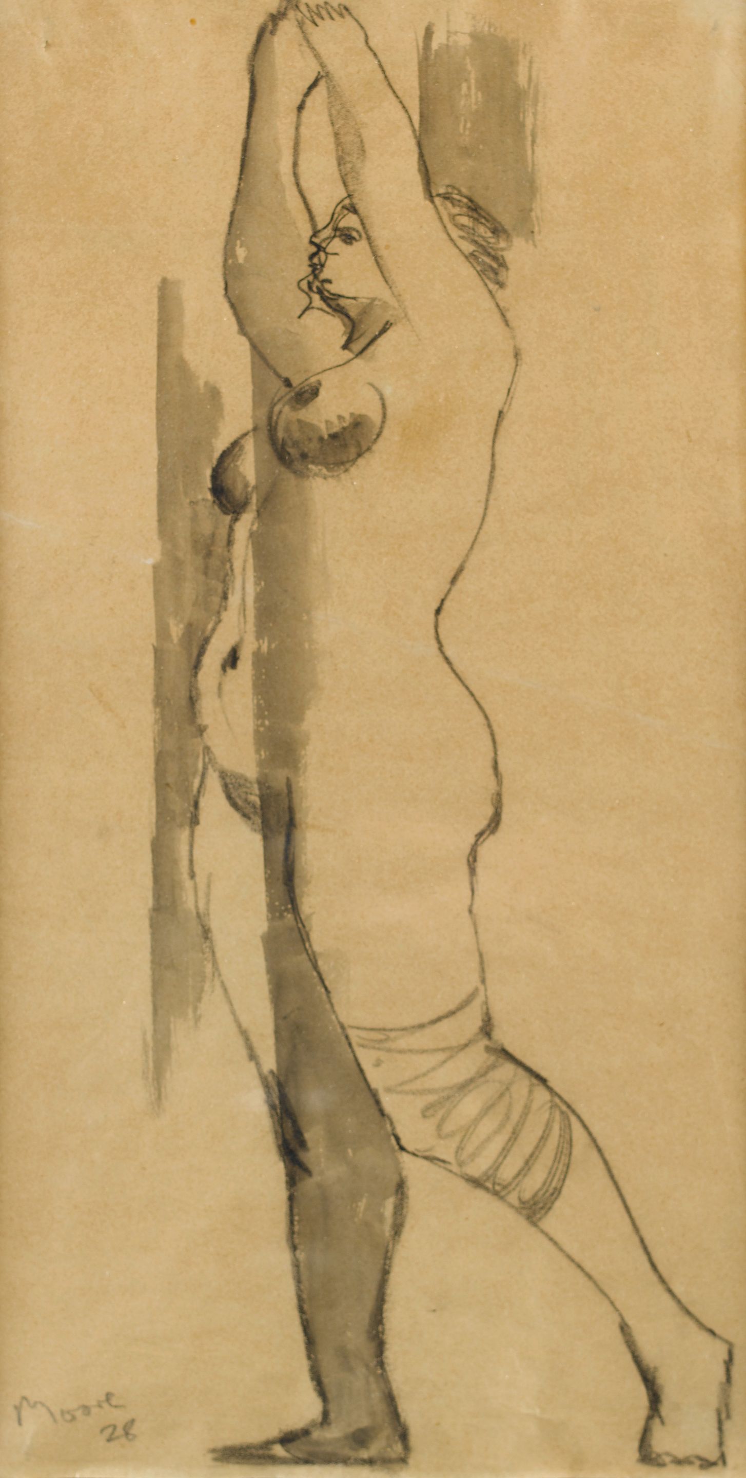 Nude with Lifted Arms