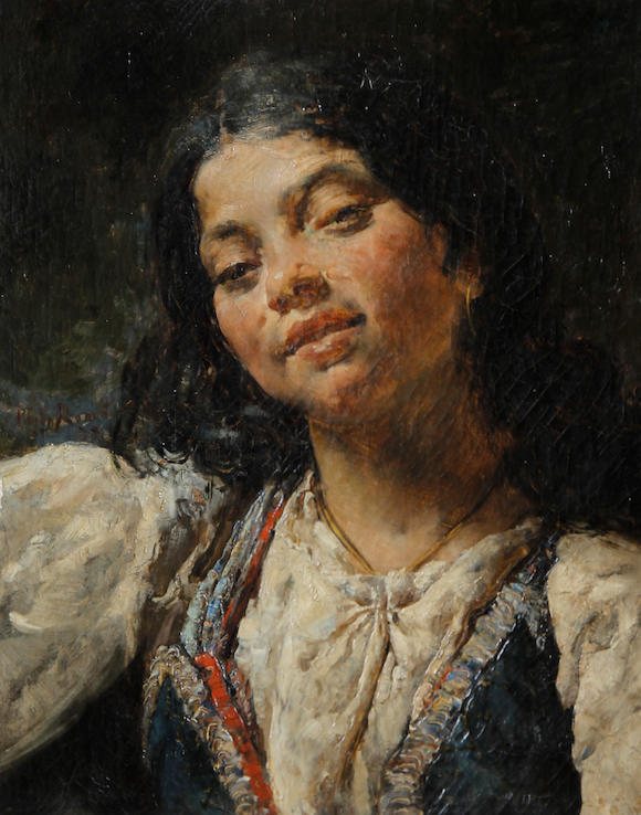 Bonhams : Paulus Philippus Rink (Dutch, 1862-1903) A Spanish beauty