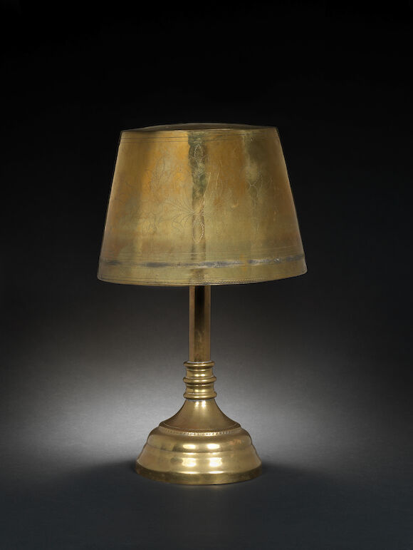 Bonhams : An Ottoman gilt-copper (tombak) and brass fez Stand Turkey ...