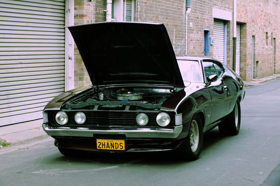 Featured in the movie 'Two Hands',1973 Ford Falcon XA 351 Coupe  Chassis no. JG65NM80517K